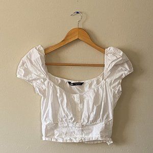 Zara White Top